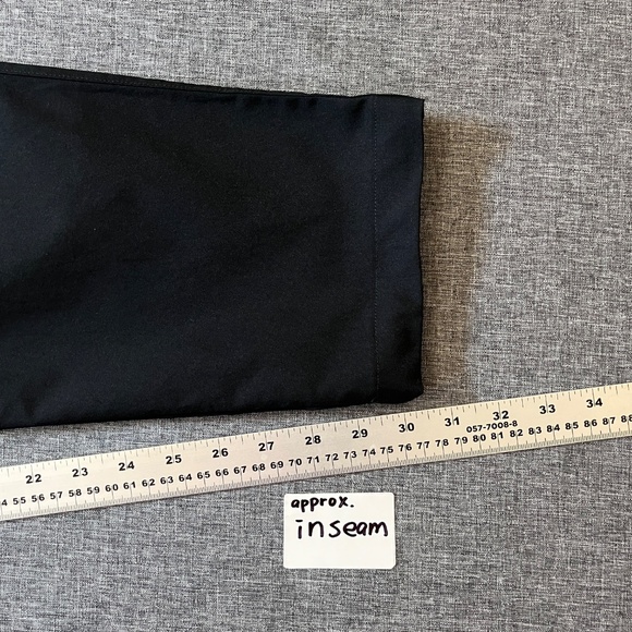 Lululemon Slim Tapered Twill Trouser Pants - Men's Size 35*30 - Black - Picture 8 of 11